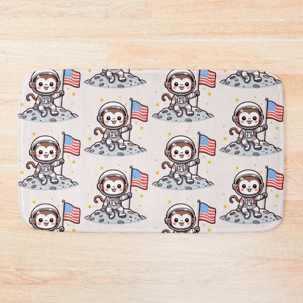 Item preview, The Moon Landing Monkey designed and sold by LemuellTrends.