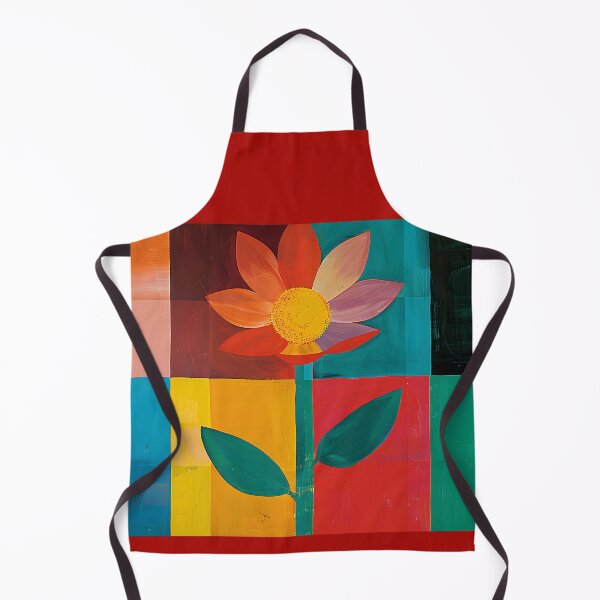 Item preview, Bauhaus Sunflower Blooms - A Colorful Celebration of Spring's Radiant Awakening designed and sold by OlfactoART Studio.