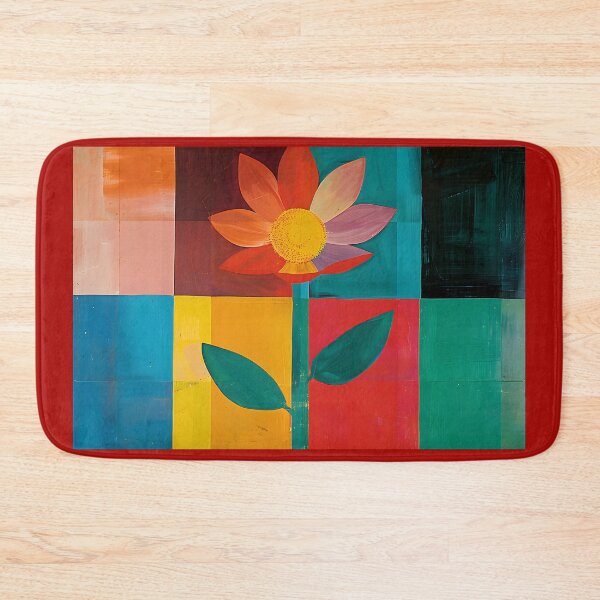 Item preview, Bauhaus Sunflower Blooms - A Colorful Celebration of Spring's Radiant Awakening designed and sold by OlfactoART Studio.
