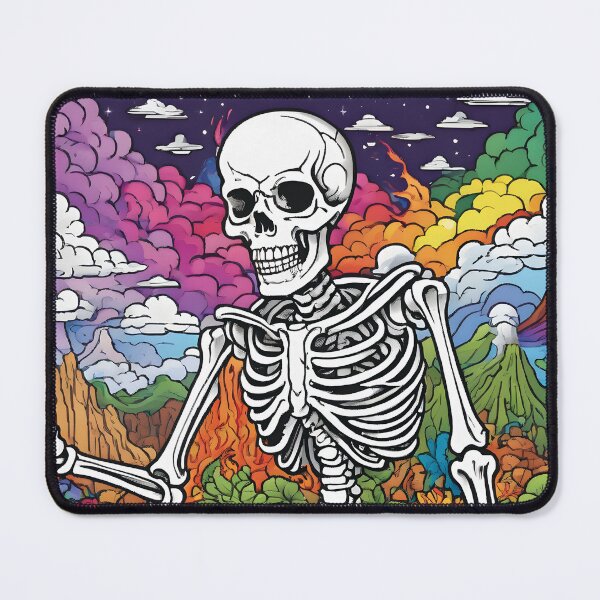 Item preview, Rainbow Cloud Skeleton designed and sold by Ashley's Art Shoppe.
