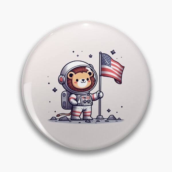 Item preview, The Moon Landing Lion designed and sold by LemuellTrends.