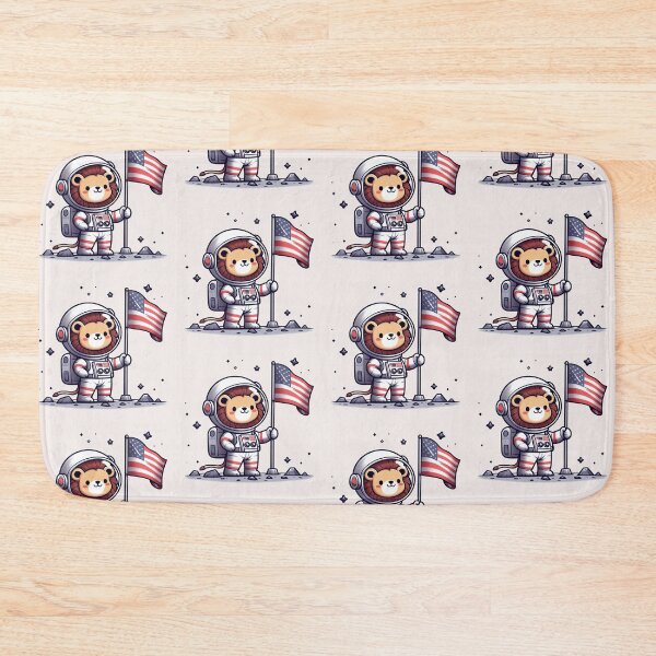 Item preview, The Moon Landing Lion designed and sold by LemuellTrends.