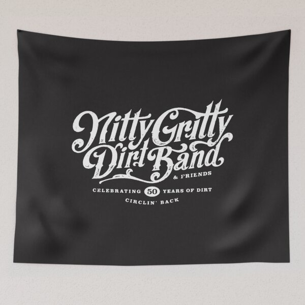 Artikelvorschau, 50 Jahre Dirt Nitty Gritty Dirt Band und Freunde feiern 50 Jahre Dirt Circlin zurück entworfen und verkauft von GEPHARTERRY.