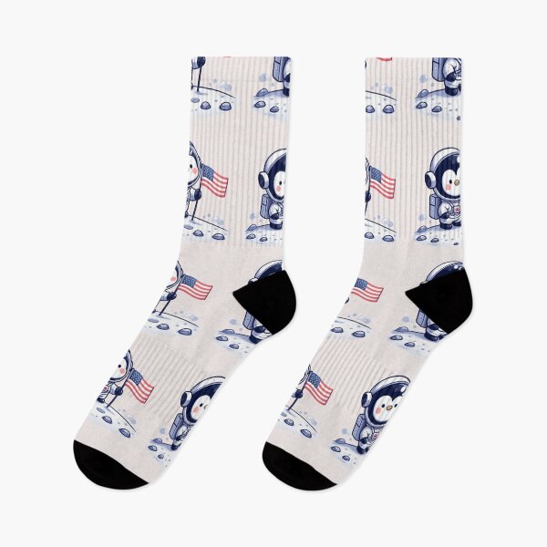 Item preview, The Moon Landing Penguin designed and sold by LemuellTrends.