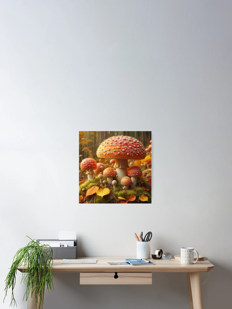 Thumbnail 2 of 3, Poster, Fly Agaric designed and sold by ComputerContent.