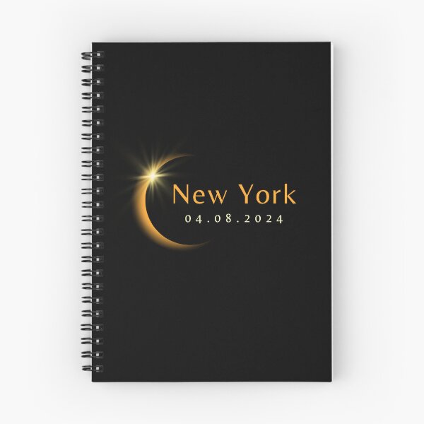 Item preview, 2024 Total Solar Eclipse State New York April 8, 2024 designed and sold by StarByAsem.