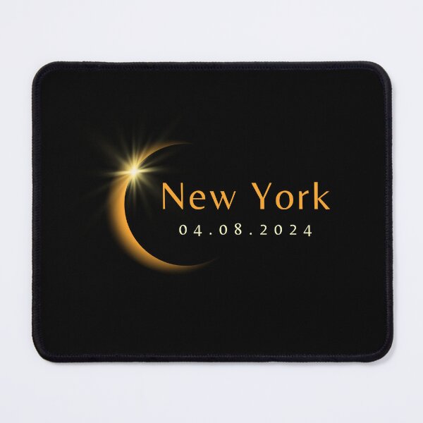 Item preview, 2024 Total Solar Eclipse State New York April 8, 2024 designed and sold by StarByAsem.
