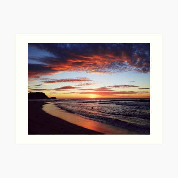 Good Morning to You! Avoca Beach, NSW Australia Art Print
