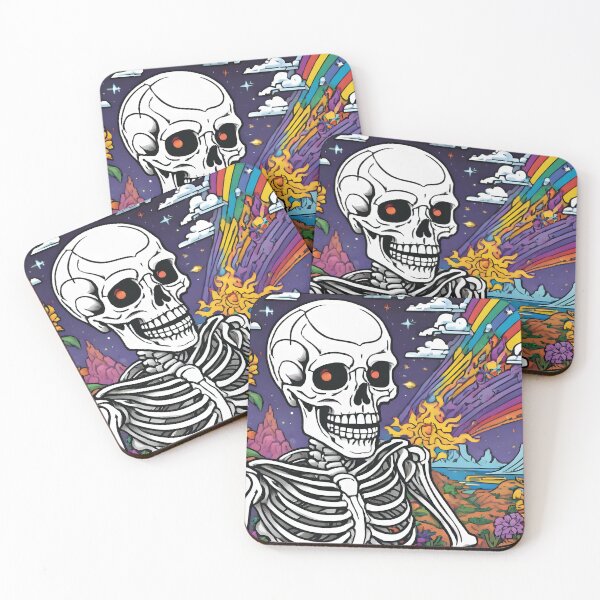 Item preview, Rainbow Wish Skeleton designed and sold by Ashley's Art Shoppe.