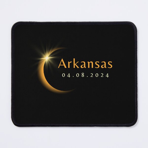 Item preview, 2024 Total Solar Eclipse State Arkansas April 8, 2024 designed and sold by StarByAsem.