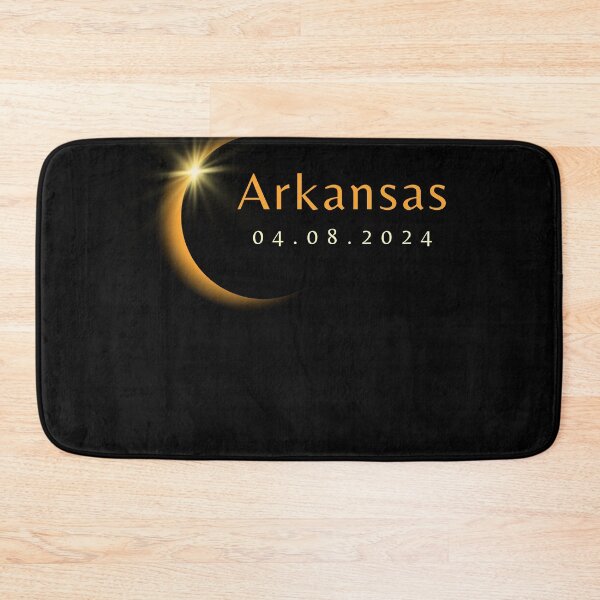Item preview, 2024 Total Solar Eclipse State Arkansas April 8, 2024 designed and sold by StarByAsem.