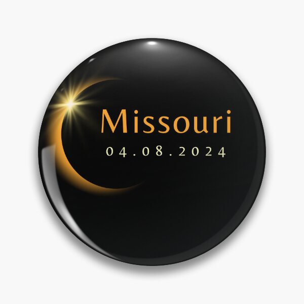 Item preview, 2024 Total Solar Eclipse State Missouri April 8, 2024 designed and sold by StarByAsem.