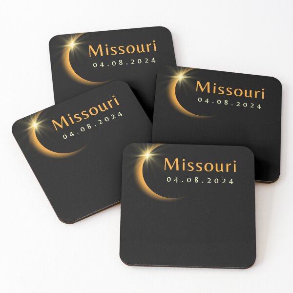 Item preview, 2024 Total Solar Eclipse State Missouri April 8, 2024 designed and sold by StarByAsem.