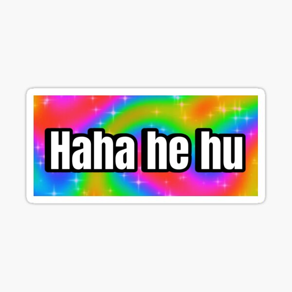 Artikel-Vorschau von Haha he hu, designt und verkauft von Plur-trails.