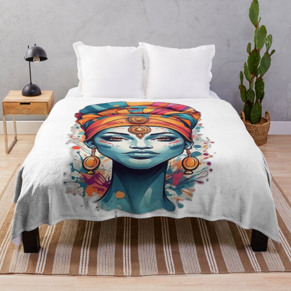 Item preview, 90s cartoon African Egyptian Empress designed and sold by GreenPeso.