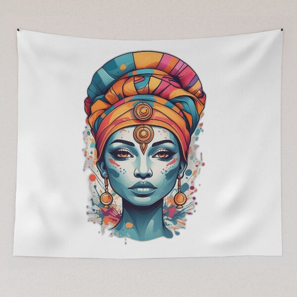 Item preview, 90s cartoon African Egyptian Empress  designed and sold by GreenPeso.