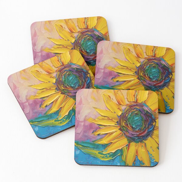Item preview, Vibrant Interplay - Sunflower's Essence Unleashed in Fauvist and Cubist Splendor designed and sold by OlfactoART Studio.