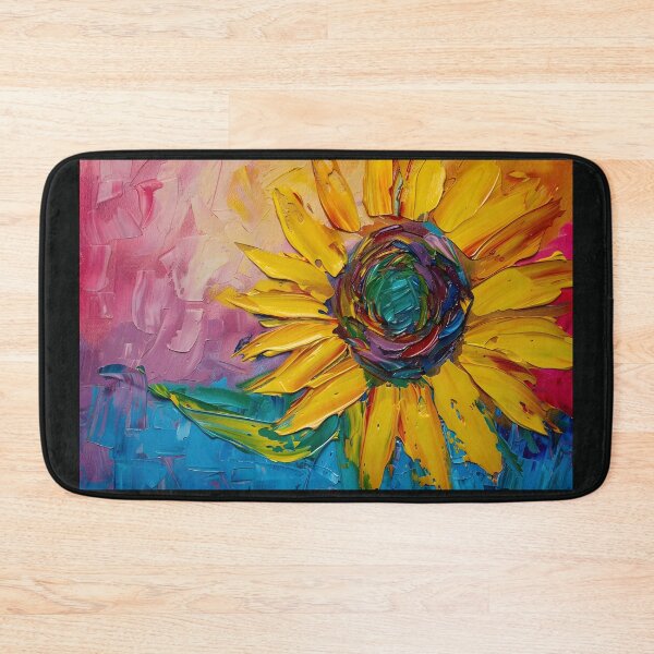 Item preview, Vibrant Interplay - Sunflower's Essence Unleashed in Fauvist and Cubist Splendor designed and sold by OlfactoART Studio.