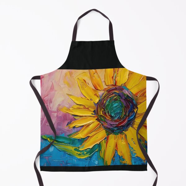 Artikelvorschau, Lebendiges Zusammenspiel – Die Essenz der Sonnenblume entfesselt in fauvistischer und kubistischer Pracht entworfen und verkauft von OlfactoART Studio.