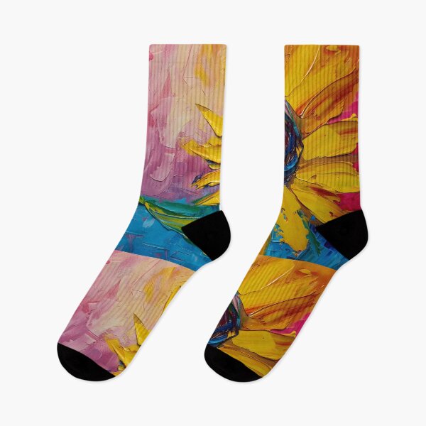 Item preview, Vibrant Interplay - Sunflower's Essence Unleashed in Fauvist and Cubist Splendor designed and sold by OlfactoART Studio.