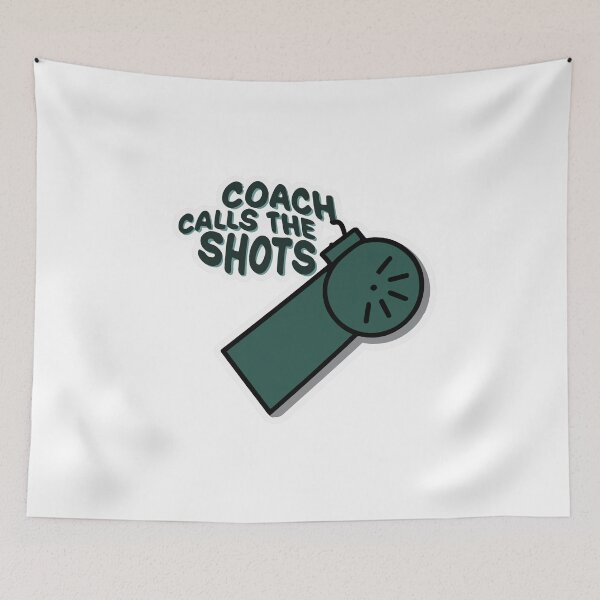 Item preview, Coach Calls the Shots - Minimalistic Whistle Design designed and sold by NiftyWrx.