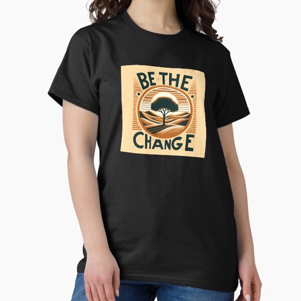 Item preview, Be The Change designed and sold by Hana-analytics.