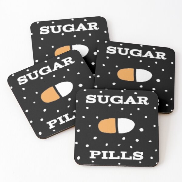Item preview, Sugar Pills Lyrics designed and sold by VioletsforRoses.