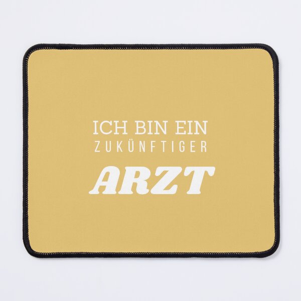 Item preview, Ich bin ein zukünftiger Arzt | Yellow Background designed and sold by RM-Journey.