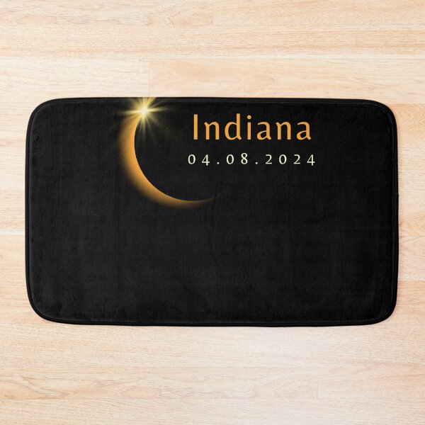 Item preview, 2024 Total Solar Eclipse State Indiana April 8, 2024 designed and sold by StarByAsem.