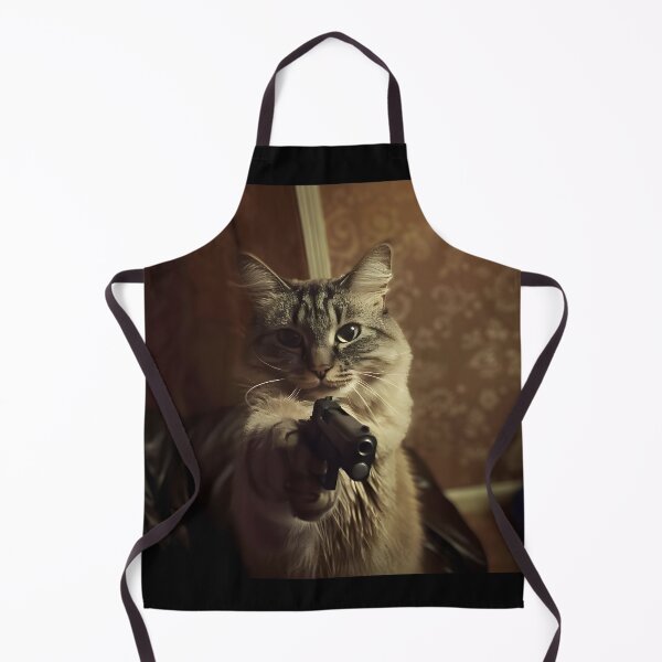 Item preview, Strapped kitty designed and sold by MetalDinosaur.