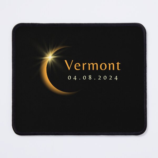 Item preview, 2024 Total Solar Eclipse State Vermont April 8, 2024 designed and sold by StarByAsem.