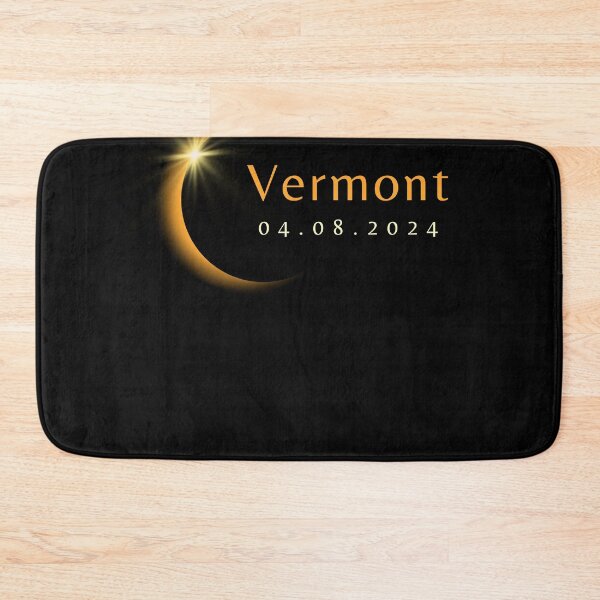 Item preview, 2024 Total Solar Eclipse State Vermont April 8, 2024 designed and sold by StarByAsem.