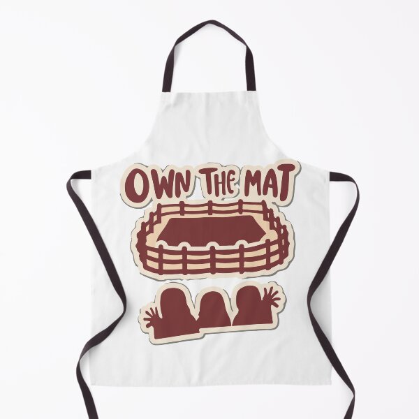 Item preview, Own the Mat - Wrestling Ring Motivational Illustration designed and sold by NiftyWrx.