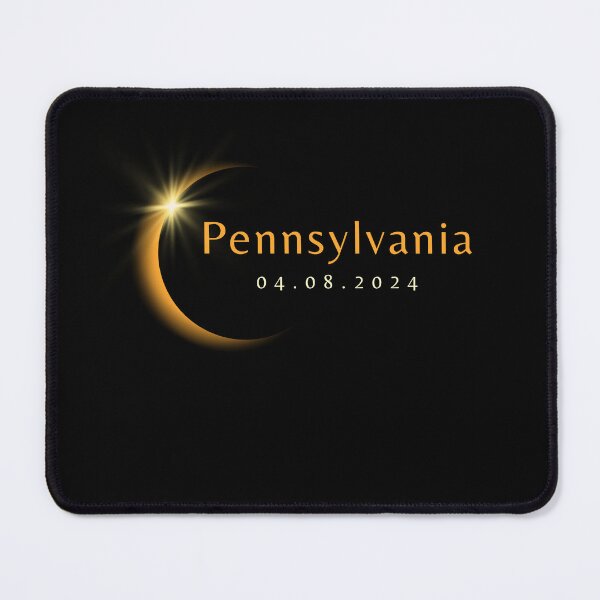 Item preview, 2024 Total Solar Eclipse State Pennsylvania April 8, 2024 designed and sold by StarByAsem.