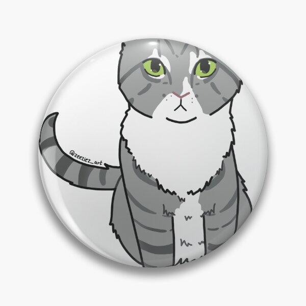 Item preview, Grey Tabby Cat Sitting designed and sold by zeeziez.