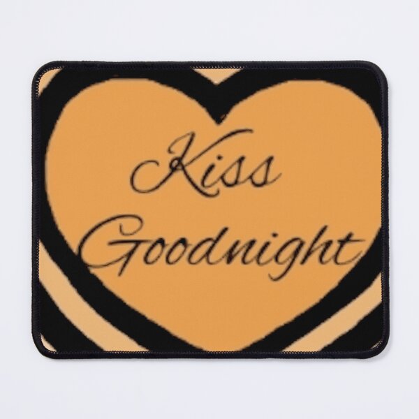 Item preview, Kiss Goodnight Lyrics designed and sold by VioletsforRoses.