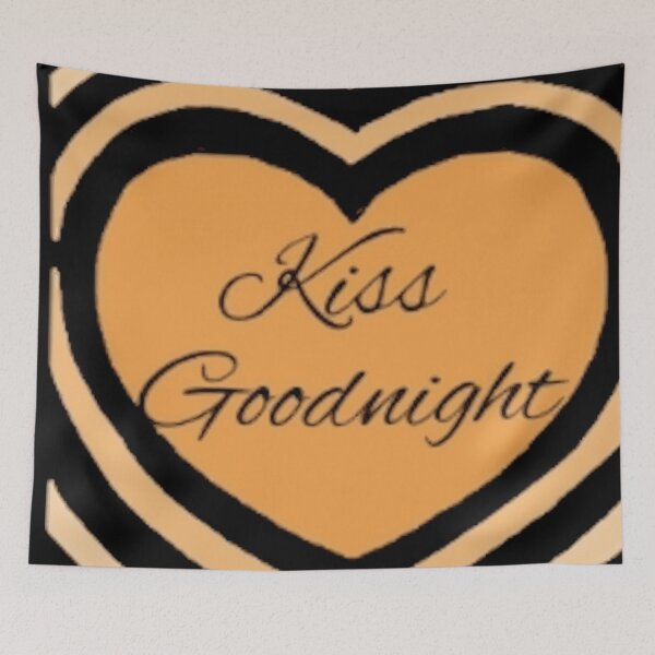 Item preview, Kiss Goodnight Lyrics designed and sold by VioletsforRoses.