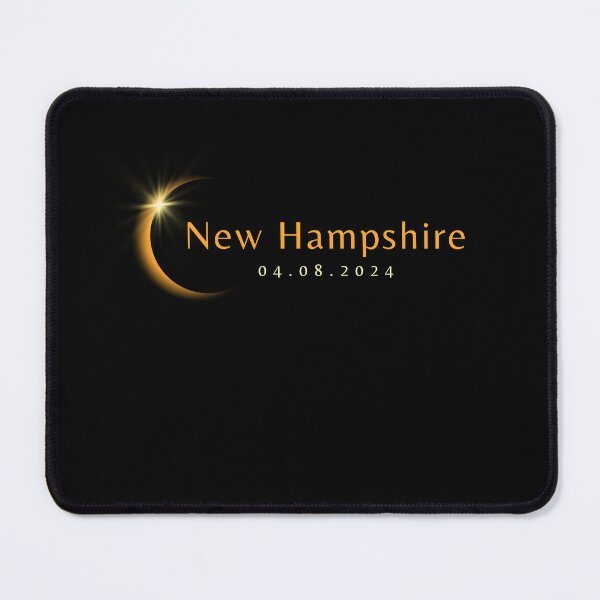 Item preview, Copy of 2024 Total Solar Eclipse State New Hamsphire April 8, 2024 designed and sold by StarByAsem.