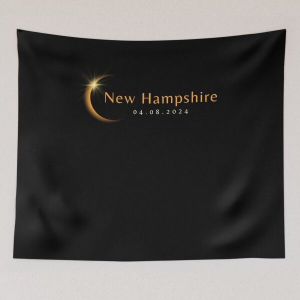 Item preview, Copy of 2024 Total Solar Eclipse State New Hamsphire April 8, 2024 designed and sold by StarByAsem.