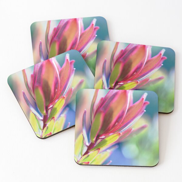 Item preview, Leucadendron, Safari Sunset - Abstract designed and sold by imaginethis.