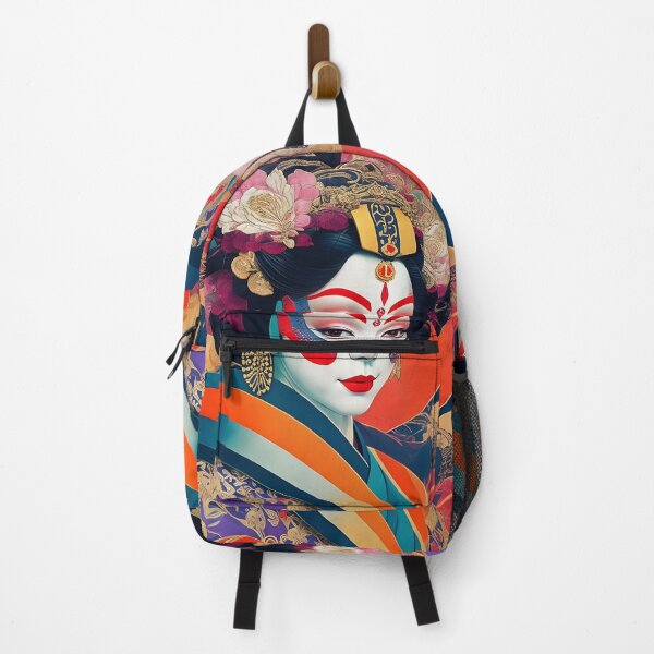 Vista previa del artículo con la obra «chica kabuki», diseñado y vendido por HipoArt10401.