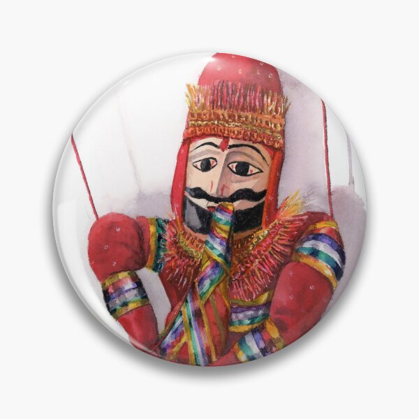 Item preview, Kathputli - Wooden puppet from Rajasthan designed and sold by Anjuna Sainath.