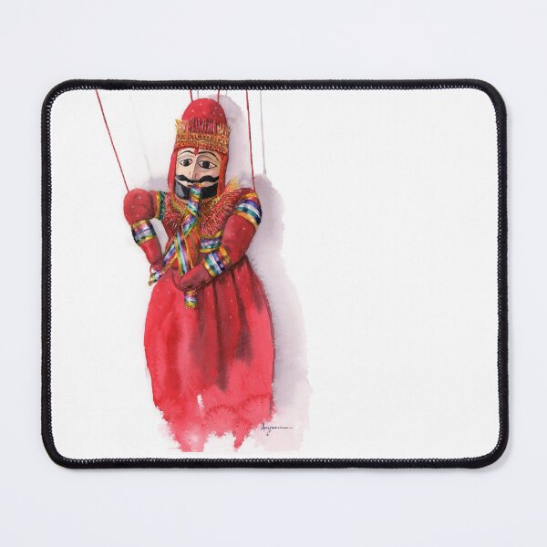 Item preview, Kathputli - Wooden puppet from Rajasthan designed and sold by Anjuna Sainath.