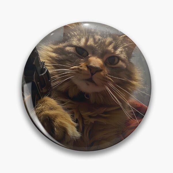 Item preview, Dangerous kitty designed and sold by MetalDinosaur.