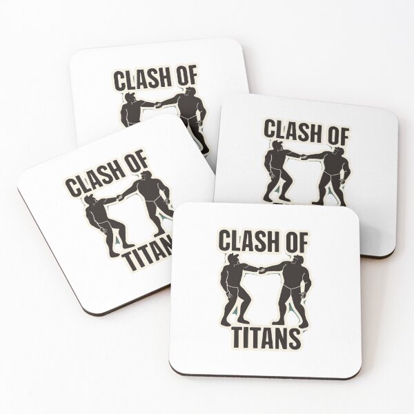 Item preview, Clash of Titans - Wrestling Silhouette designed and sold by NiftyWrx.