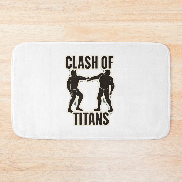 Item preview, Clash of Titans - Wrestling Silhouette designed and sold by NiftyWrx.
