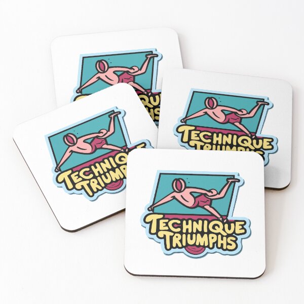 Item preview, Technique Triumphs - Abstract Wrestling Move Illustration designed and sold by NiftyWrx.