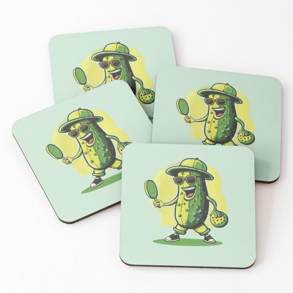 Item preview, Cool Pickleball Cartoon designed and sold by Ace Apparel  Attire.
