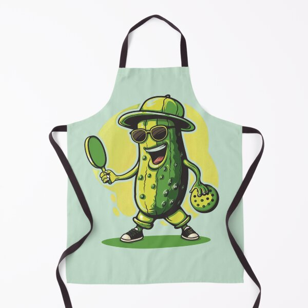 Item preview, Cool Pickleball Cartoon designed and sold by Ace Apparel Attire.