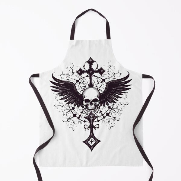 Item preview, Of the Occult And Gothic. Skull Art. designed and sold by Lucy Goosy Art.